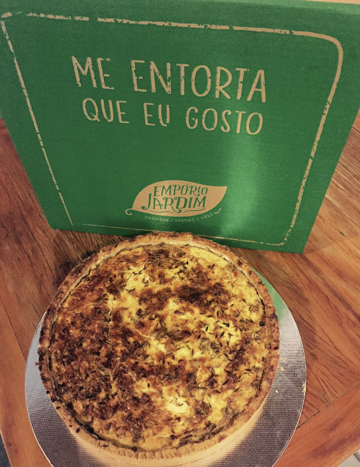 Quiche de brie e damasco