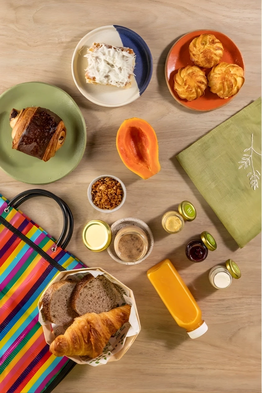 ESPECIAL DIA DAS DOS PAIS: Uni - Cesta de Café da Manhã 1 pessoa
