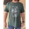Camiseta "Eu Ouvi Café da manhã?" - Masculina