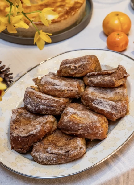 Rabanada recheada de Doce de leite com especiarias - 6 unidades