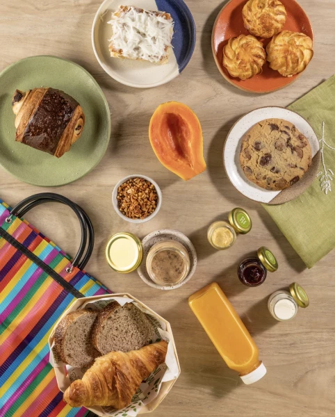 Uni - Cesta de Café da Manhã para 1 pessoa