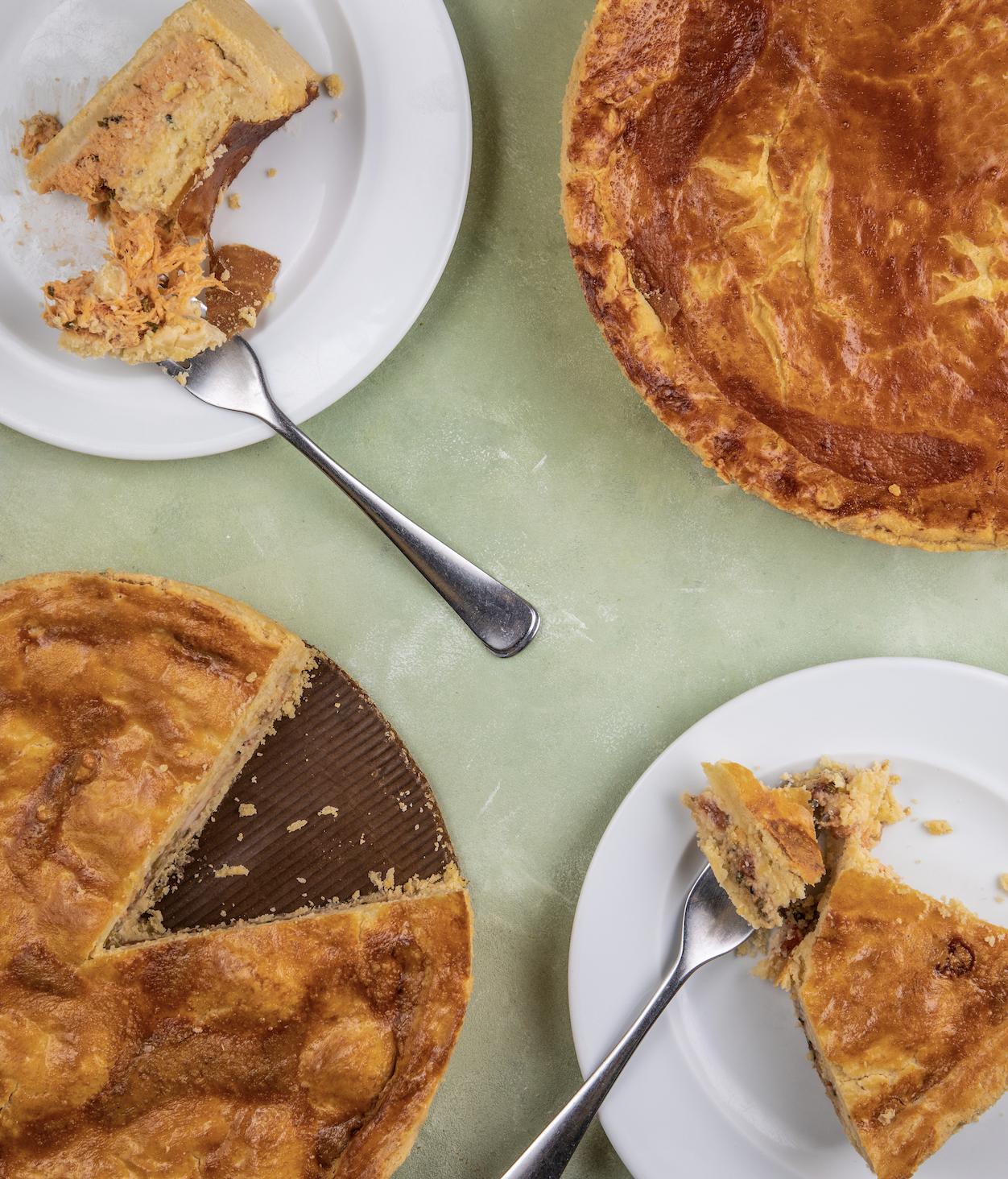 Empadão de Camarão com catupiry