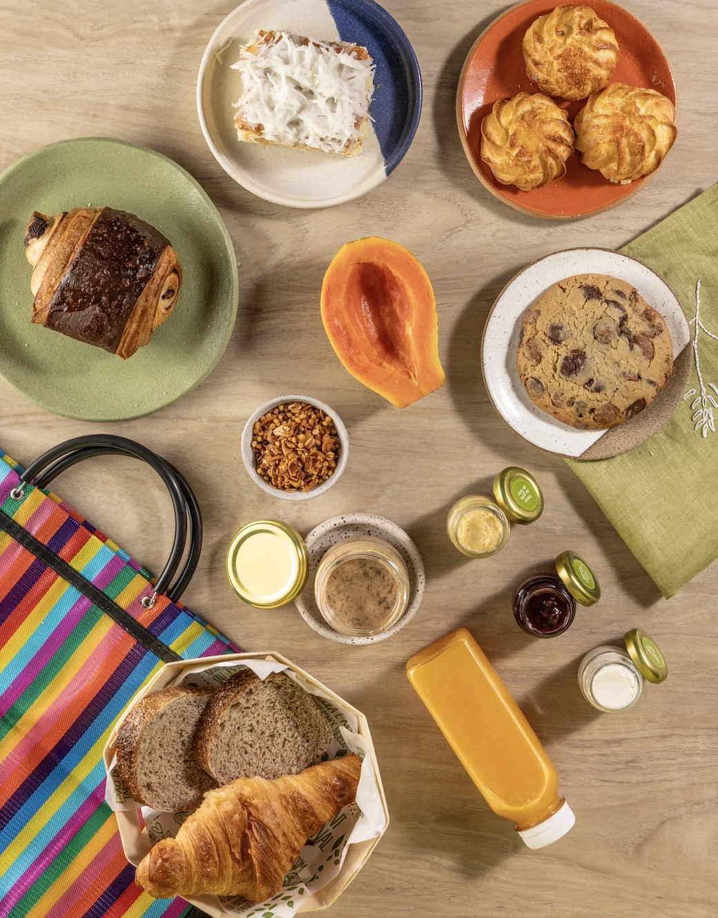 ESPECIAL DIA DAS MÃES: Uni - Cesta de Café da Manhã 1 pessoa